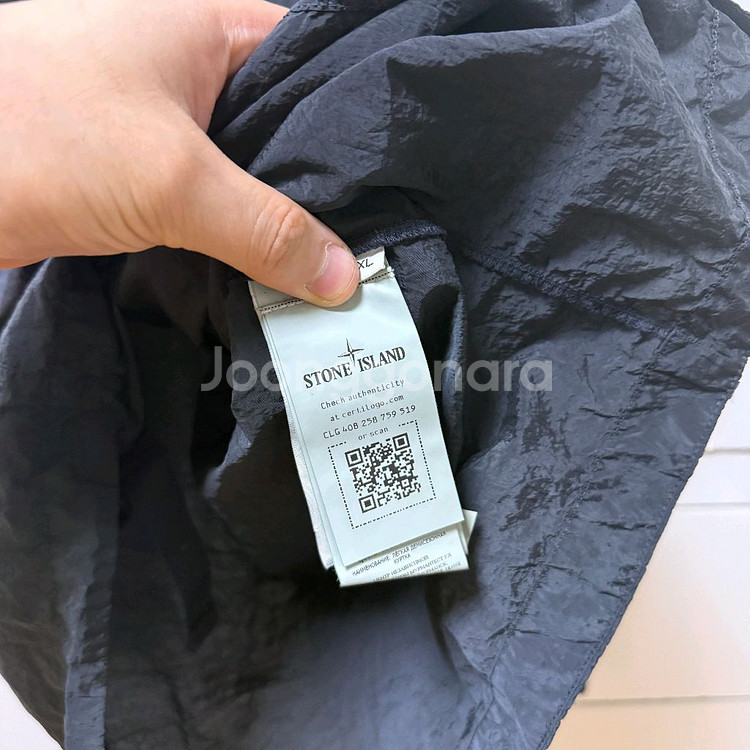 스톤아일랜드 나일론 바람막이 자켓XL사이즈--3