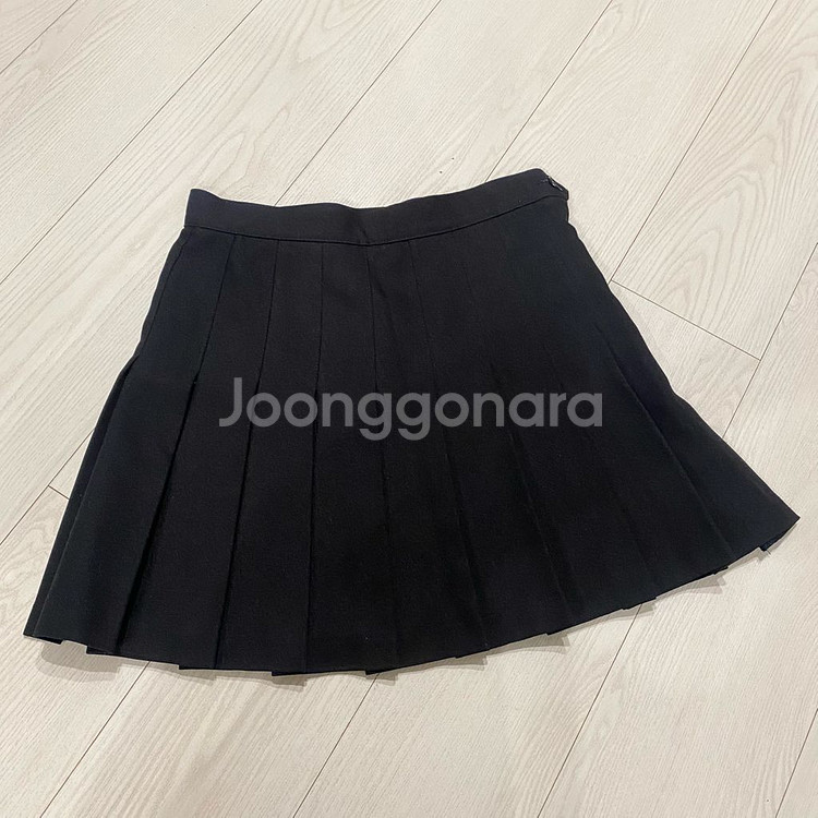 아메리칸어패럴 aa 테니스 스커트 블랙S--2