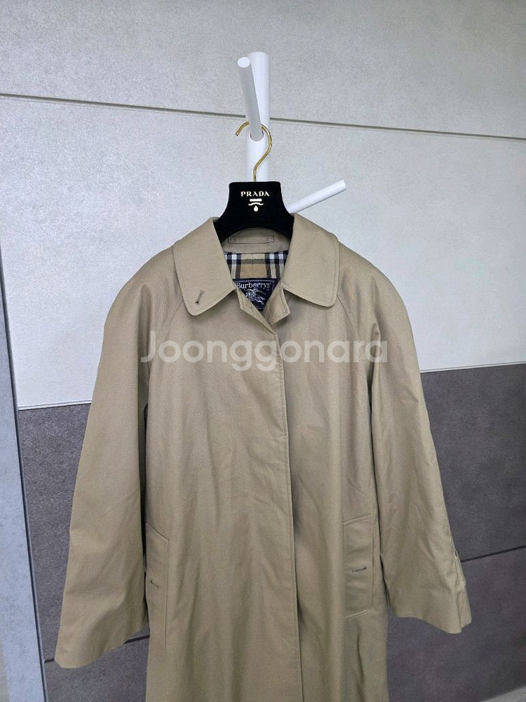 버버리 싱글 트렌치 코트 바바리 105사이즈--1