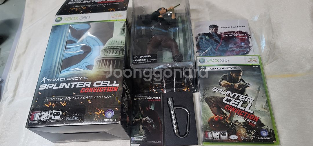 xbox 360 스프린터 셀 컨빅션 국내 한정판--3
