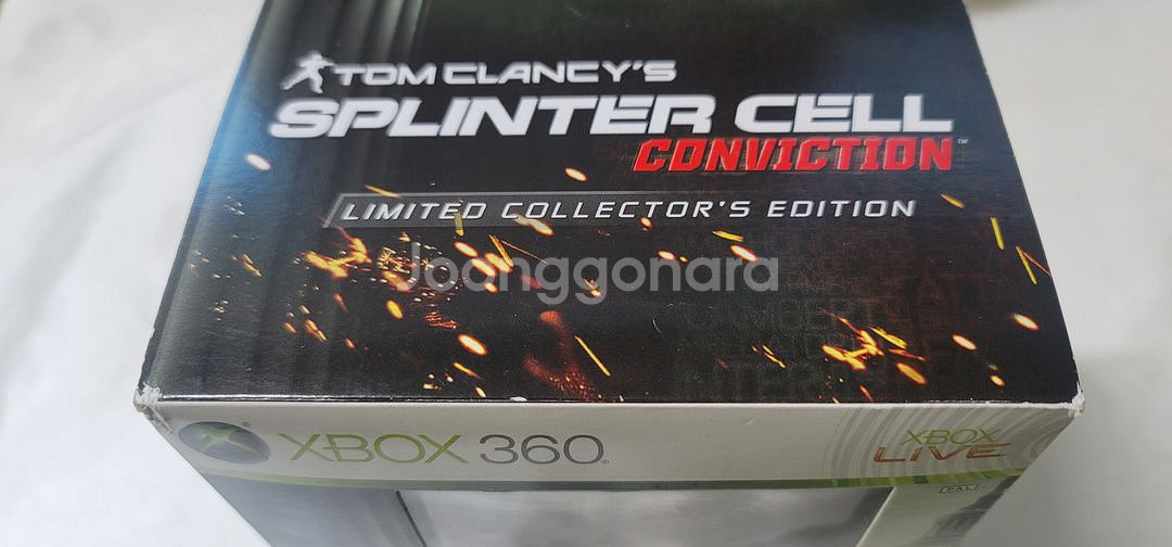 xbox 360 스프린터 셀 컨빅션 국내 한정판--1