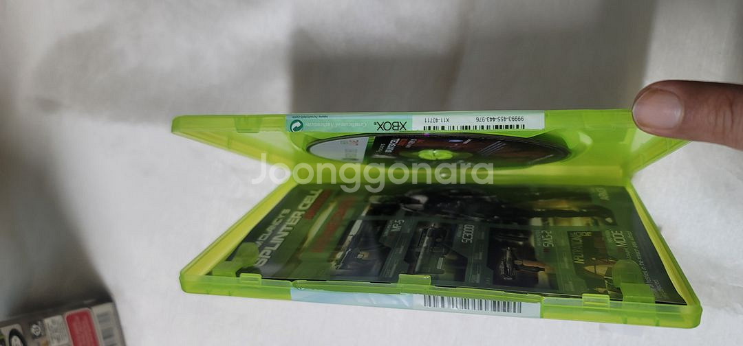 xbox 360 스프린터 셀 컨빅션 국내 한정판--7