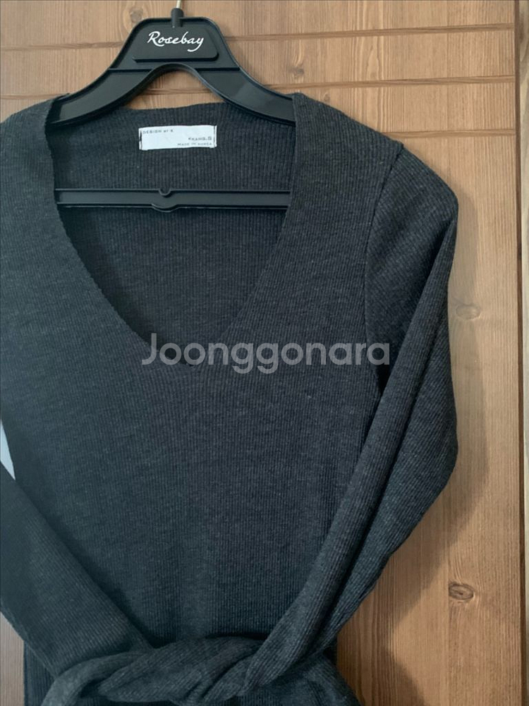 골지 민자 롱 원피스 (미착용 새제품)--0