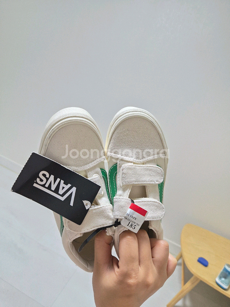 반스 스니커즈 185 아동용 벨크로 새상품 일괄--1