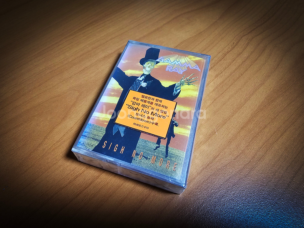 Gamma Ray - Sigh No More 미개봉카세트테이프--0