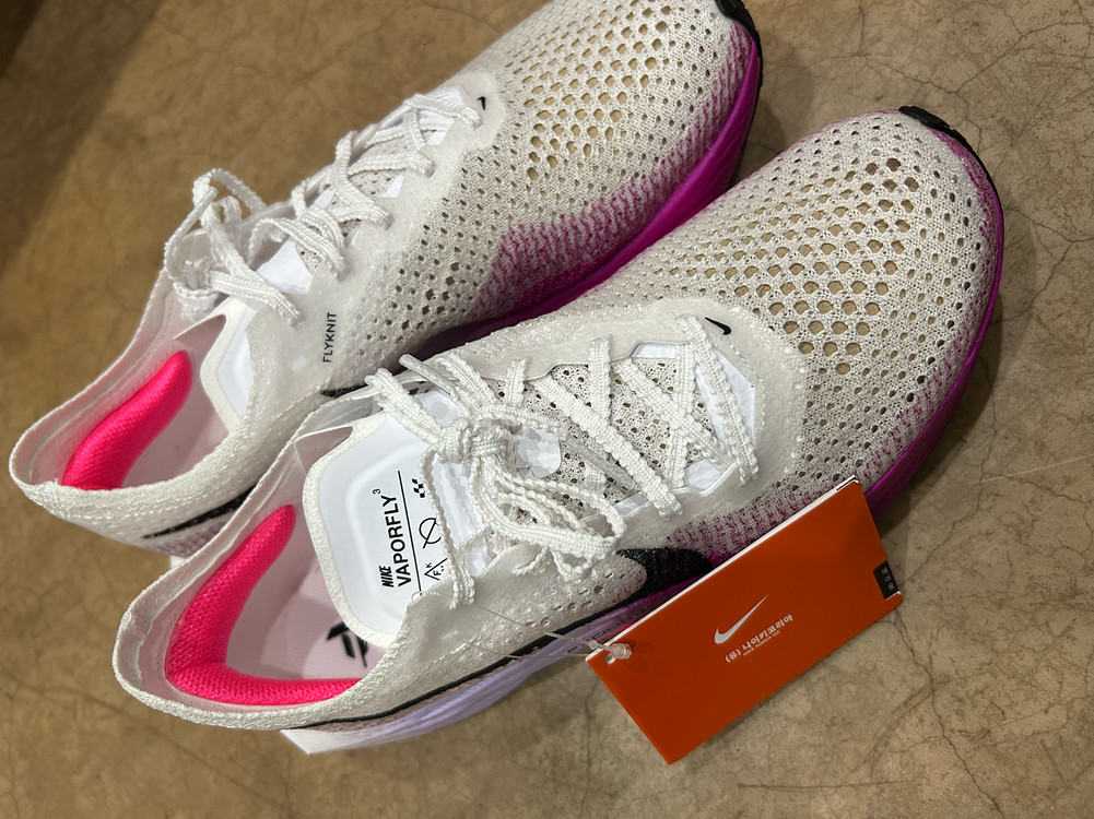 나이키 줌X 베이퍼플라이 넥스트% 3 화이트 퍼플 런닝화 러닝화 DV4129-104367--1