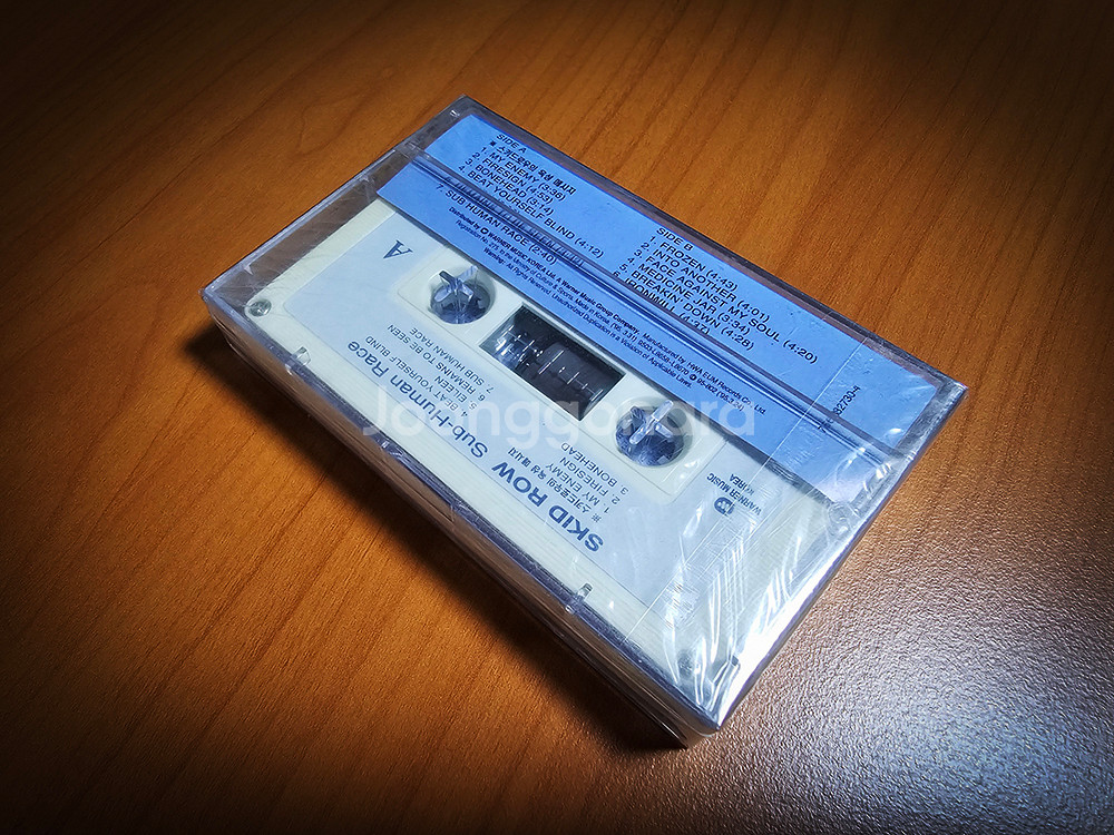 Skid Row - Subhumanrace 미개봉카세트테이프--1