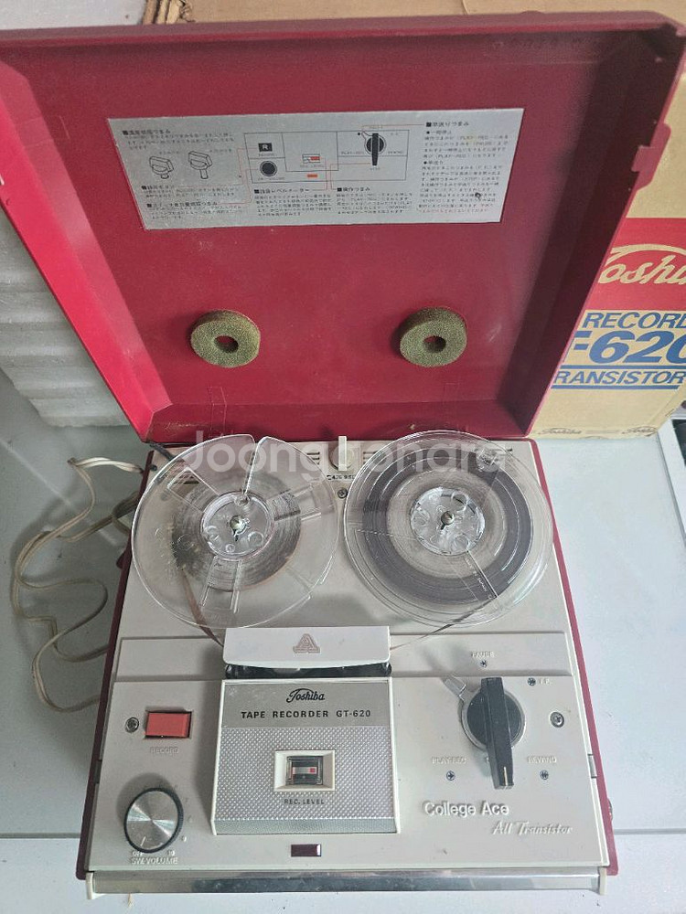 도시바 GT-620 카세트 레코드--0