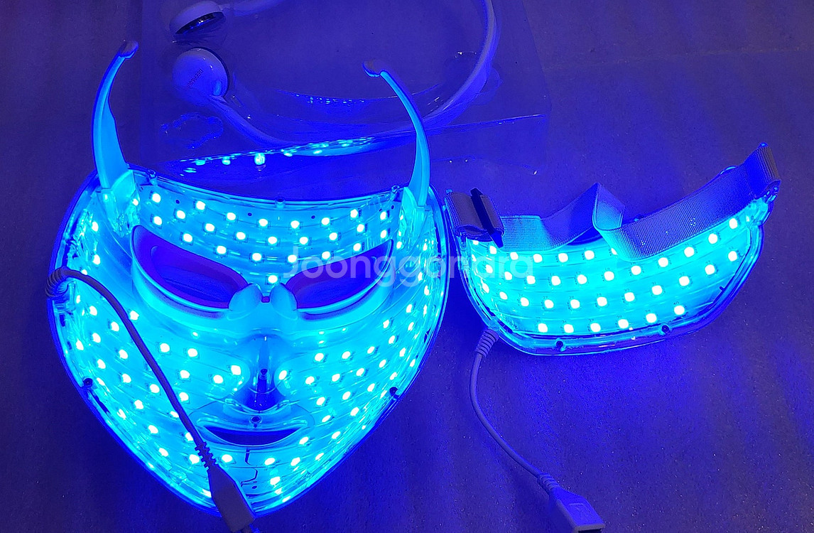 피부미용기 ( 블루레이마스크, envely. reclar, deep & guick) 와 오아블링--2