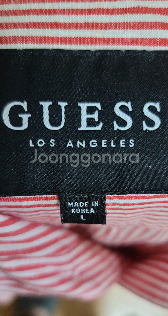 게스 guess. 남자 남방. 국내제조.--7