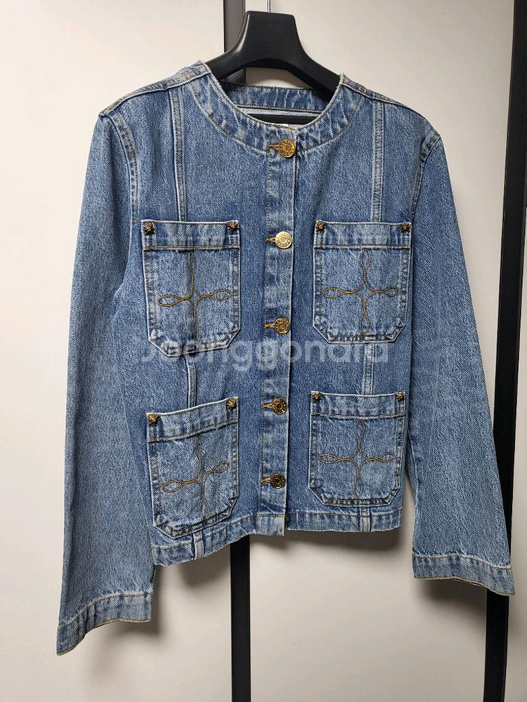 산드로 데님 자켓--4