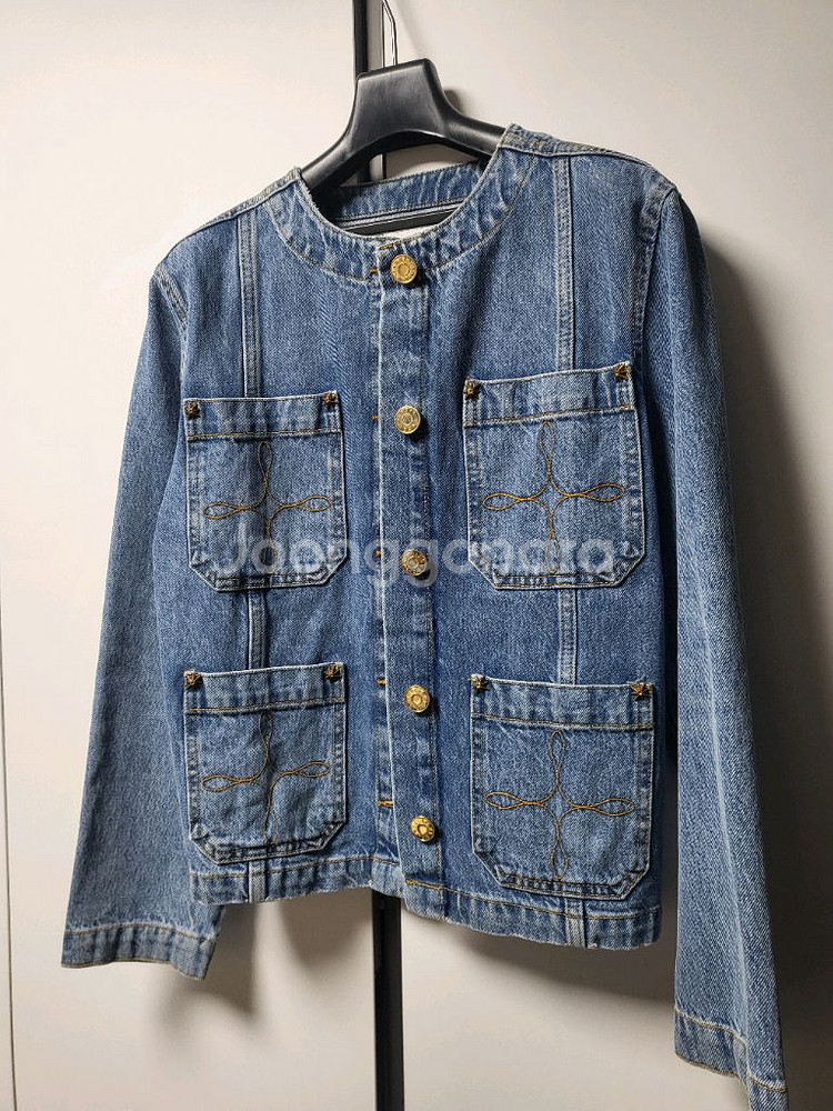 산드로 데님 자켓--7