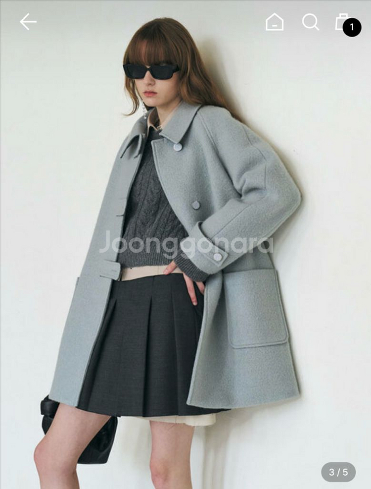 마론에디션 부클 하프 코트--2