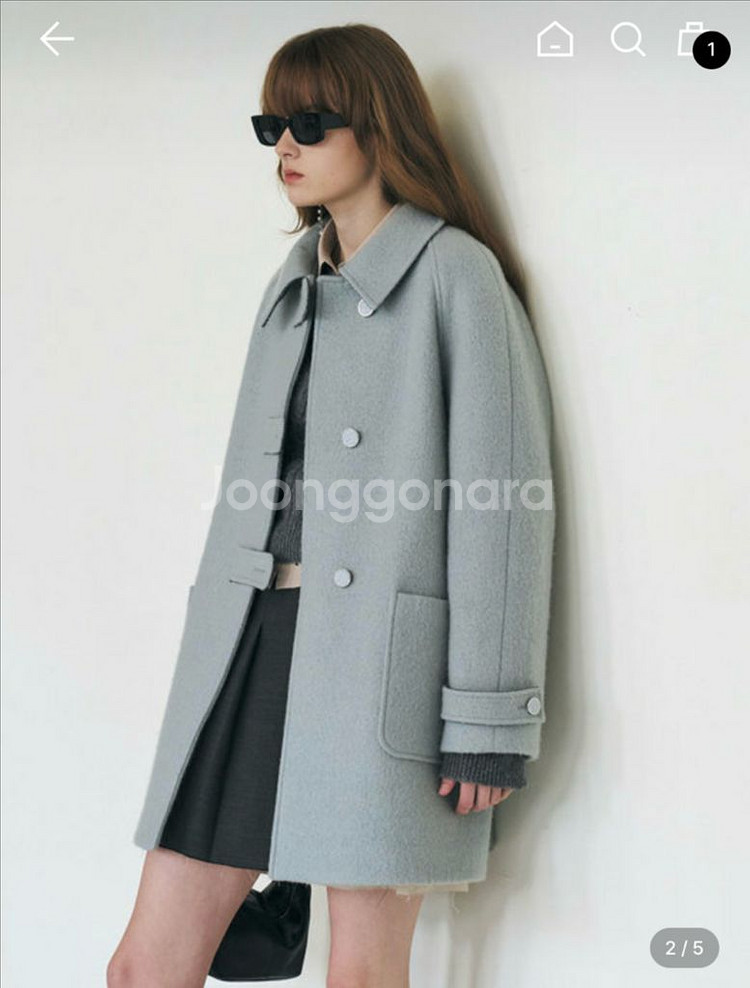 마론에디션 부클 하프 코트--0