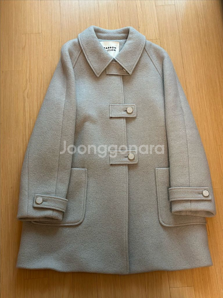 마론에디션 부클 하프 코트--7