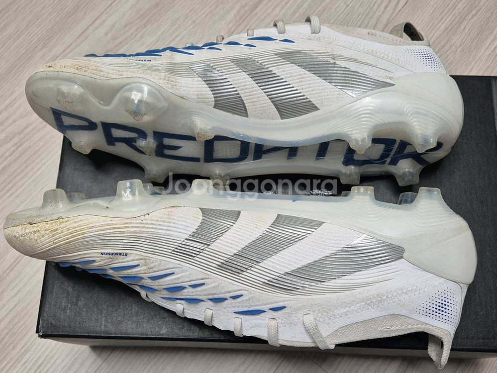 아디다스 프레데터25 엘리트 FT FG 축구화 270 퓨어빅토리팩--4