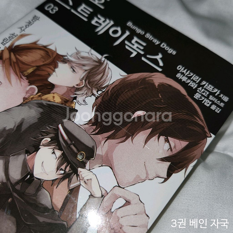 문호 스트레이독스 문스독 소설 1 2 3권 세트 일괄 입사시험 암흑시대 탐설비--2