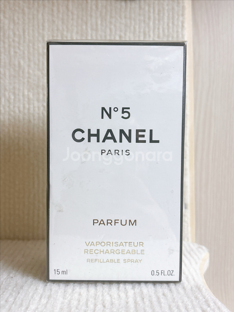 미개봉빈티지 샤넬 넘버5 퍼퓸 15ml 아토마이저--0