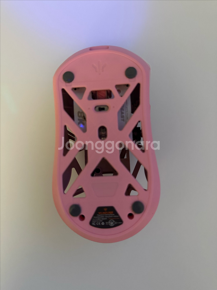 WLMouse beast x max 핑크 solid side--2