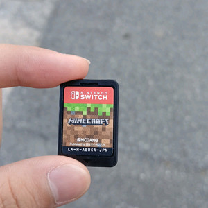 닌텐도 스위치 마인크래프트 게임칩