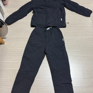 스노우피크 누빔세트 남녀공용 상의 95(M) 하의(85), 설산, 등산, 스키복