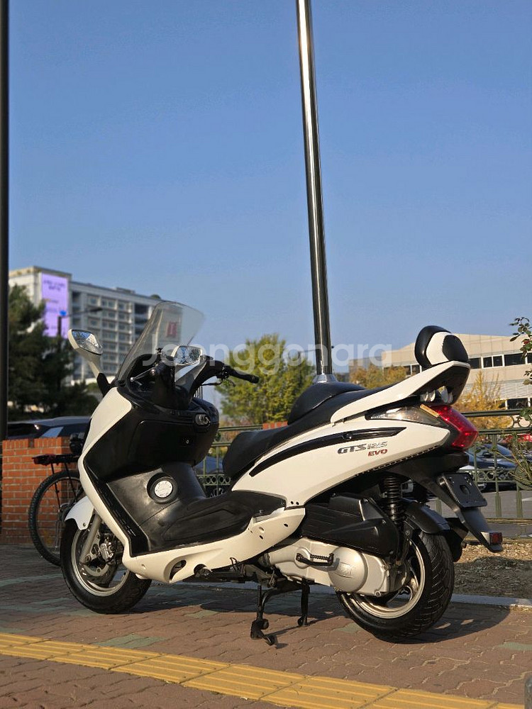 AA급 보이저125 gts evo 캬브 모델 스쿠터 판매--4