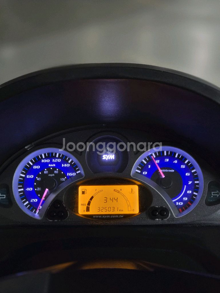 AA급 보이저125 gts evo 캬브 모델 스쿠터 판매--6