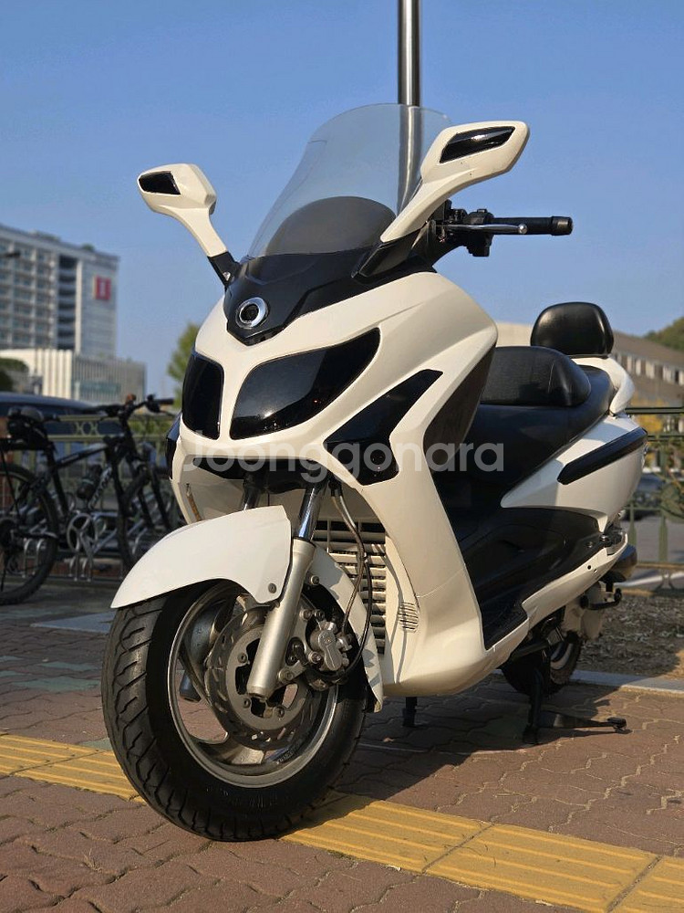 AA급 보이저125 gts evo 캬브 모델 스쿠터 판매--9