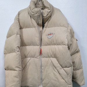 오닐 베이지 윌로우 다운점퍼 오리털 L사이즈