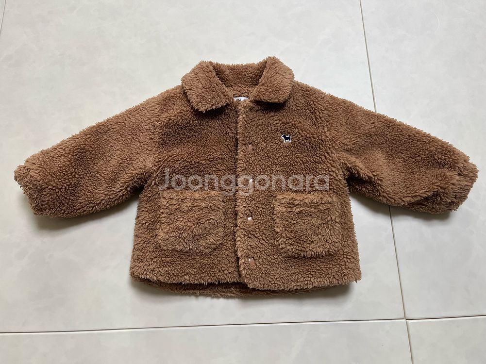 블루독베이비 뽀글이 점퍼 새상품급--0