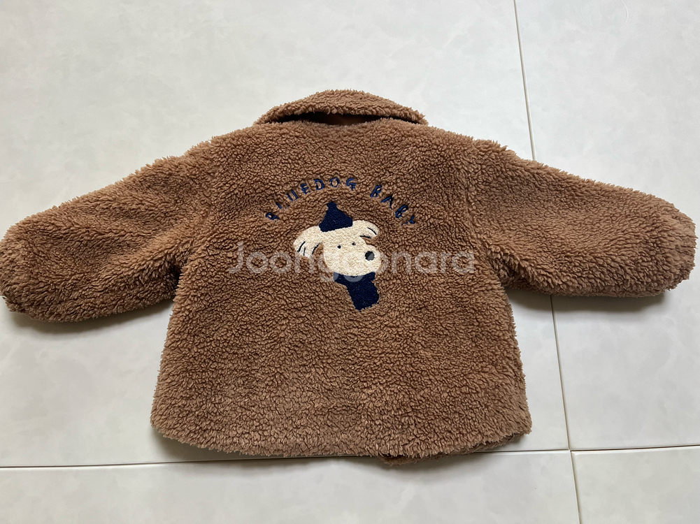 블루독베이비 뽀글이 점퍼 새상품급--1