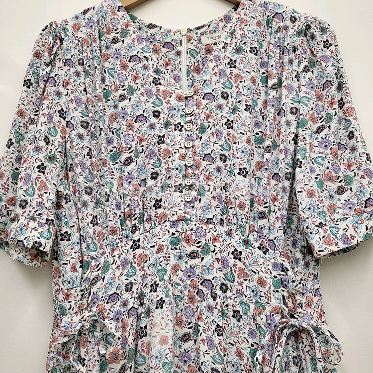 써스데이아일랜드 슬림핏 롱 원피스--2