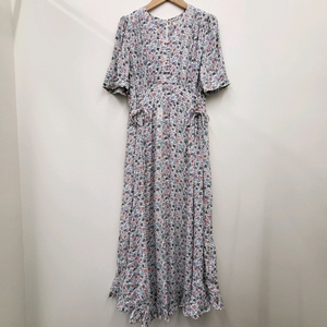 써스데이아일랜드 슬림핏 롱 원피스