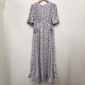 써스데이아일랜드 슬림핏 롱 원피스