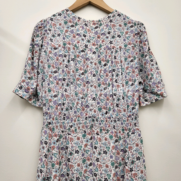 써스데이아일랜드 슬림핏 롱 원피스--7