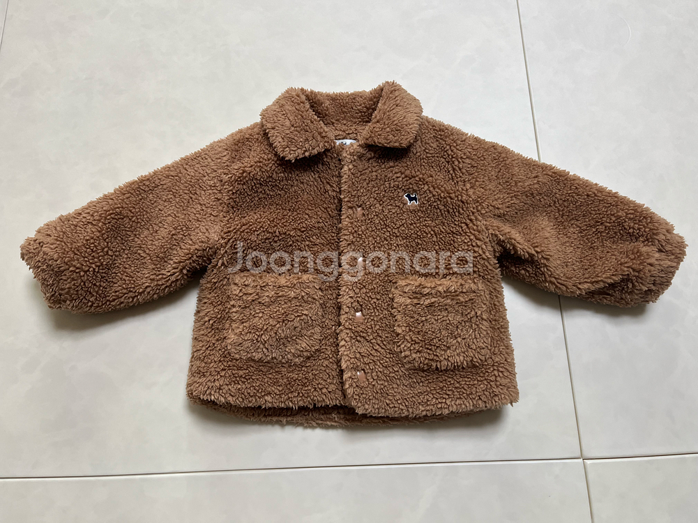 블루독베이비 뽀글이 점퍼 새상품급--2