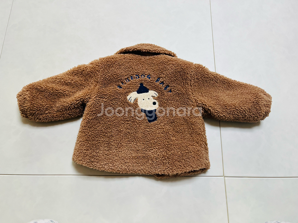 블루독베이비 뽀글이 점퍼 새상품급--3