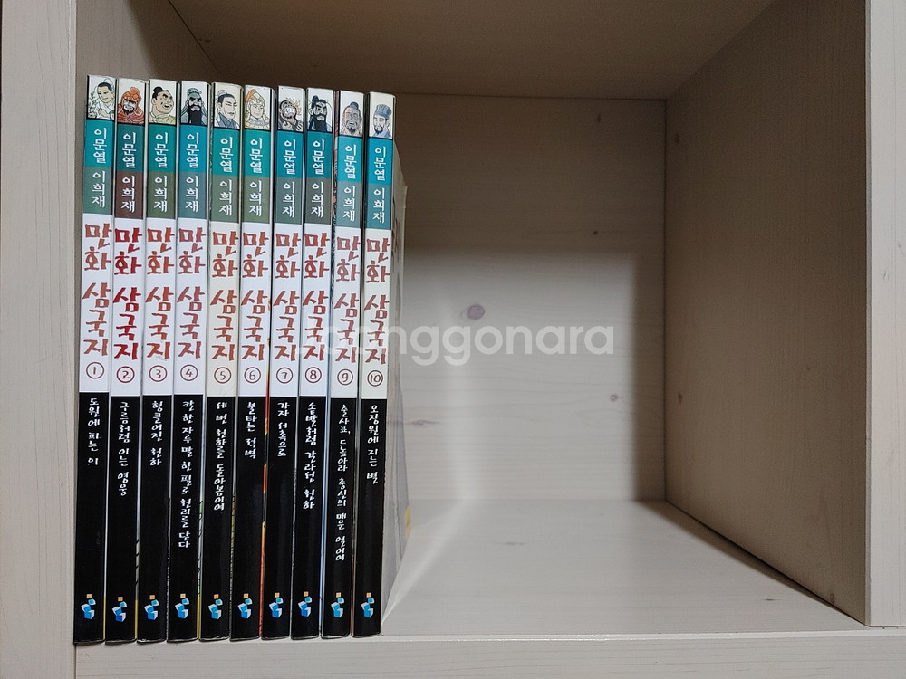 이문열 이희재 만화 삼국지 전 10권--0