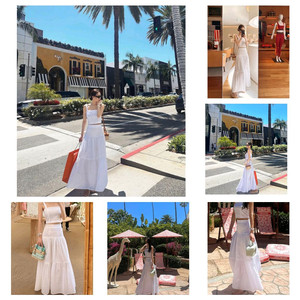 더로랑 소피아 레이스 스커트 화이트 m 치마만!!!!!!