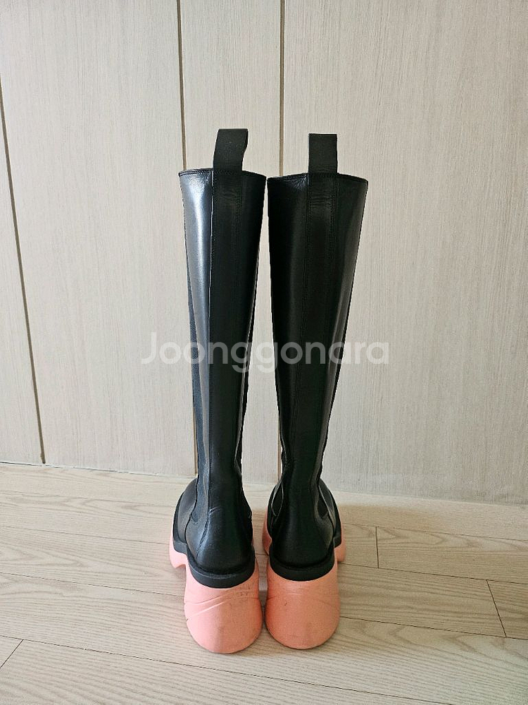보테가 베네타 타이어 첼시 롱부츠--4