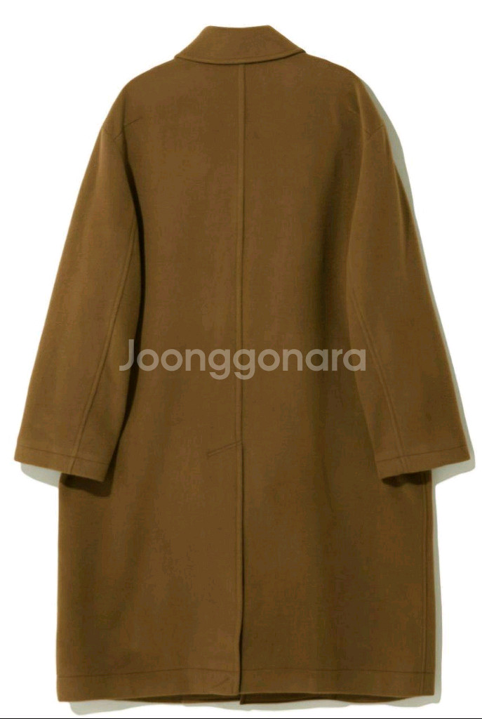 [미개봉 제품] 비슬로우 스탠다드 울 수티앵 칼라 코트 카멜 L 105--1