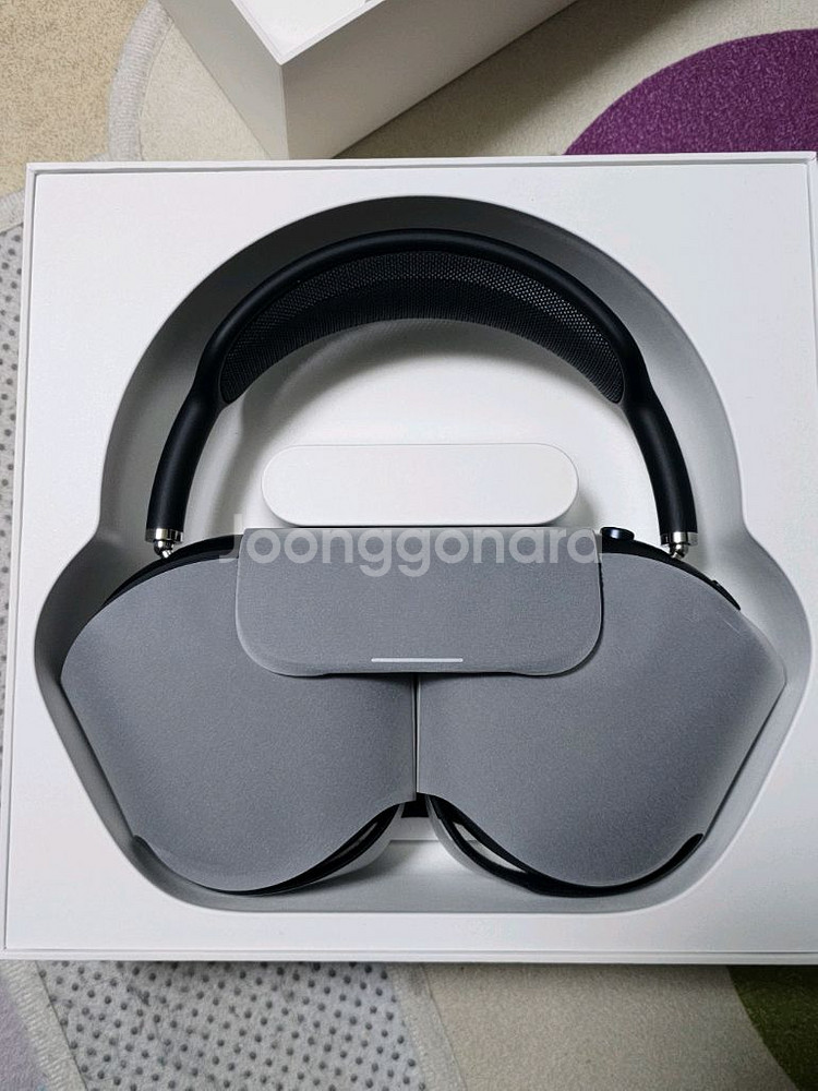 에어팟맥스 2025 9월제조 미드나이트 블루--3