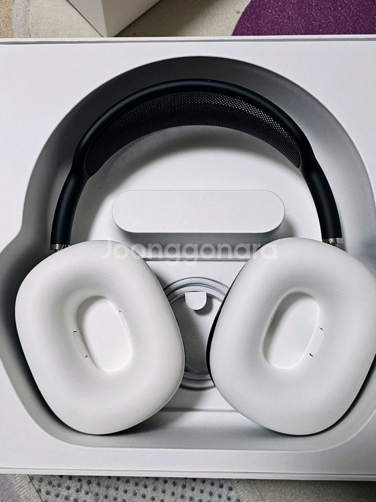 에어팟맥스 2025 9월제조 미드나이트 블루--4