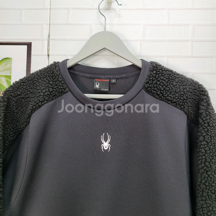 SPYDER 스파이더 뽀글이 맨투맨 긴팔 티셔츠 M 사이즈--1