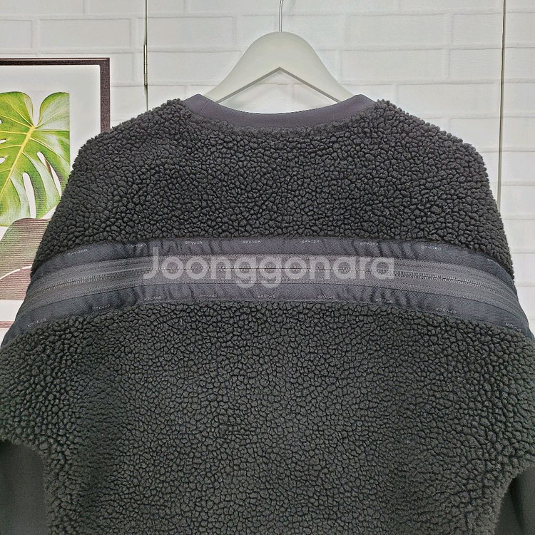 SPYDER 스파이더 뽀글이 맨투맨 긴팔 티셔츠 M 사이즈--6