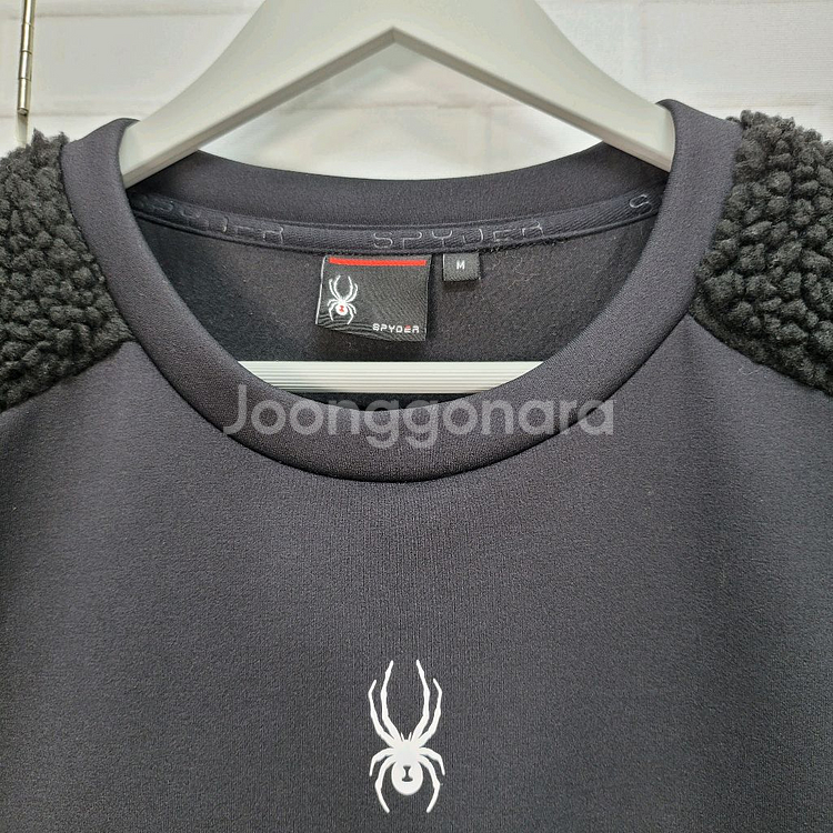 SPYDER 스파이더 뽀글이 맨투맨 긴팔 티셔츠 M 사이즈--2