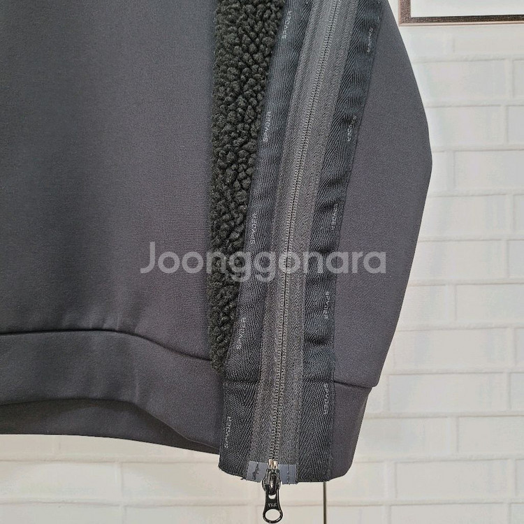 SPYDER 스파이더 뽀글이 맨투맨 긴팔 티셔츠 M 사이즈--3