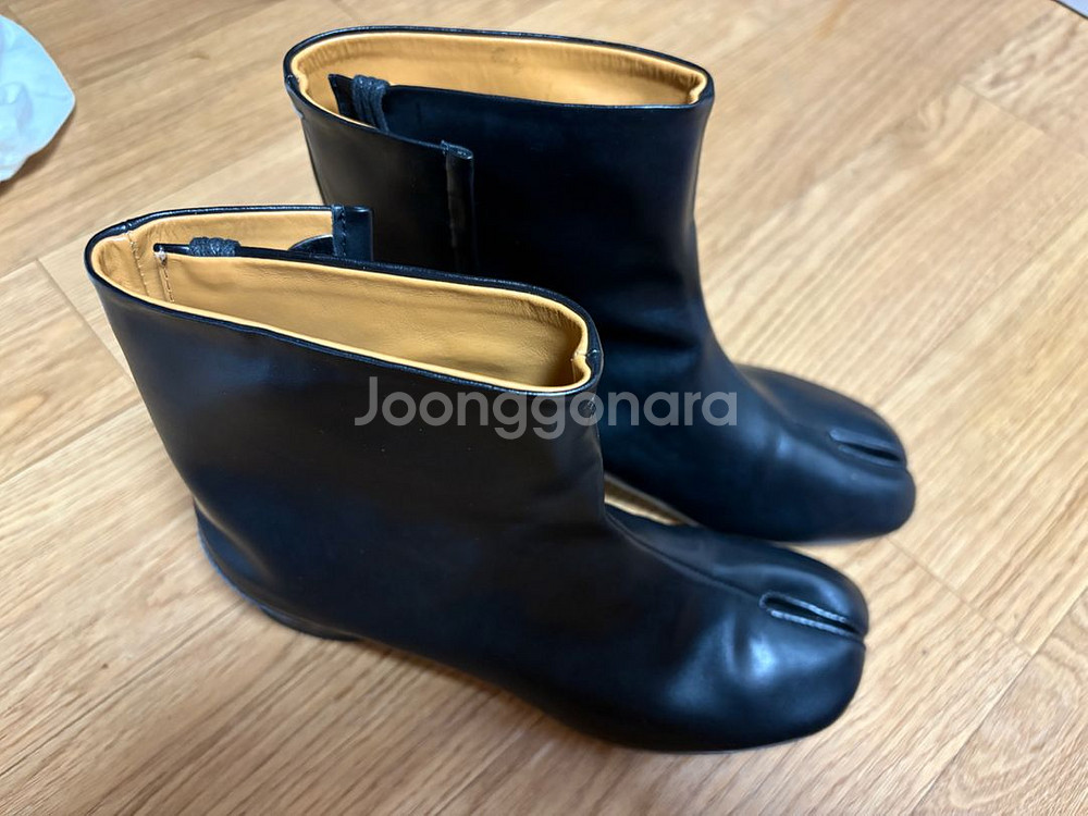 메종마르지엘라 타비 부츠 블랙 38사이즈--1