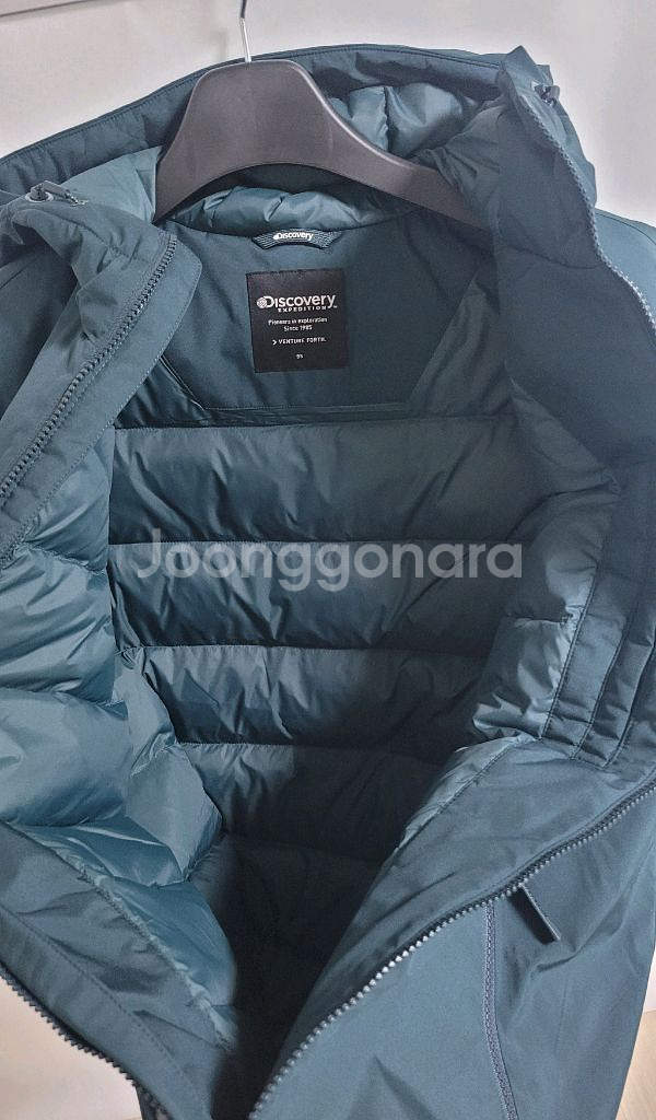새상품)디스커버리 남성 경량성 구스다운 패딩 95--3