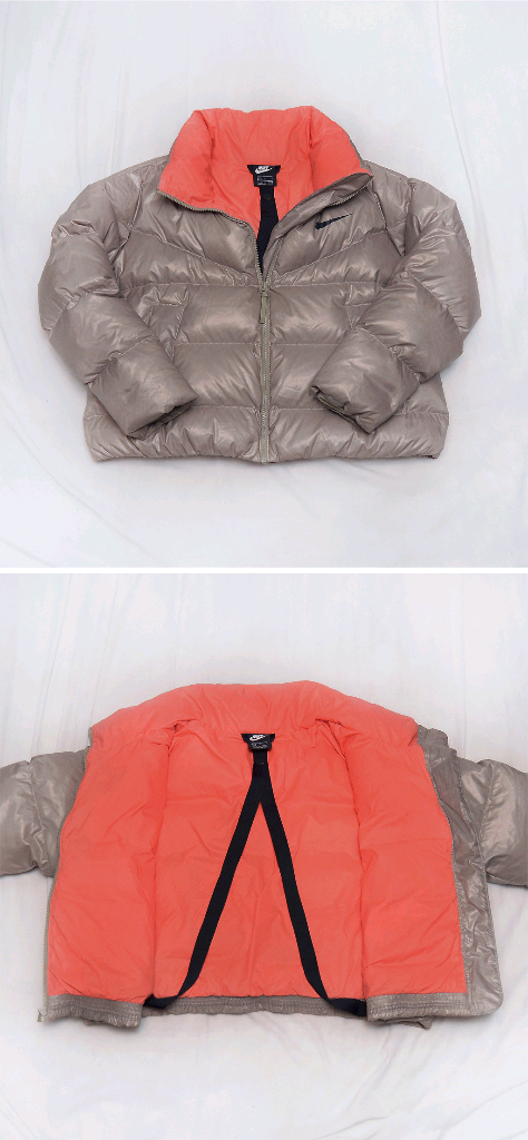 나이키 NSW 다운 필 골드 푸퍼 크롭 숏패딩 (L / 95-100)--1